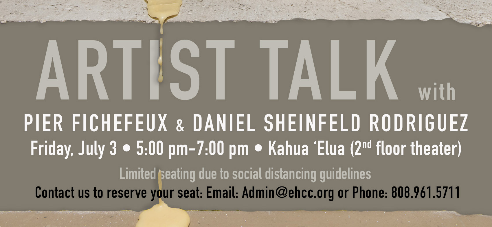 Artist Talk On Remains Exhibition East Hawai併i Cultural Center